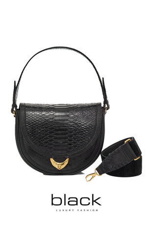 Claris Virot Sac Python Victoria Noir Claris Virot Sac Python Victoria Noir