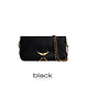 Zadig et Voltaire Tas Rock Grained Leather Zadig et Voltaire Tas Rock Grained Leather
