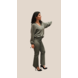 Dante6 Broek Tyson Crop Flare Green Tea Dante6 Broek Tyson Crop Flare Green Tea