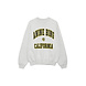 Anine Bing AB A-08-5225-032 JACI SWEATSHIRT AB CALIFORNIA - GREY Anine Bing AB A-08-5225-032 JACI SWEATSHIRT AB CALIFORNIA - GREY