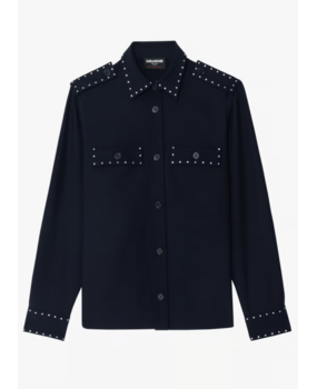 Zadig et Voltaire Overhemd Strass Taskam Zadig et Voltaire Overhemd Strass Taskam