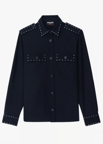 Zadig et Voltaire Overhemd Strass Taskam