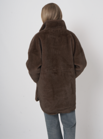 Repeat Reversible Coat Faux Fur Repeat Reversible Coat Faux Fur