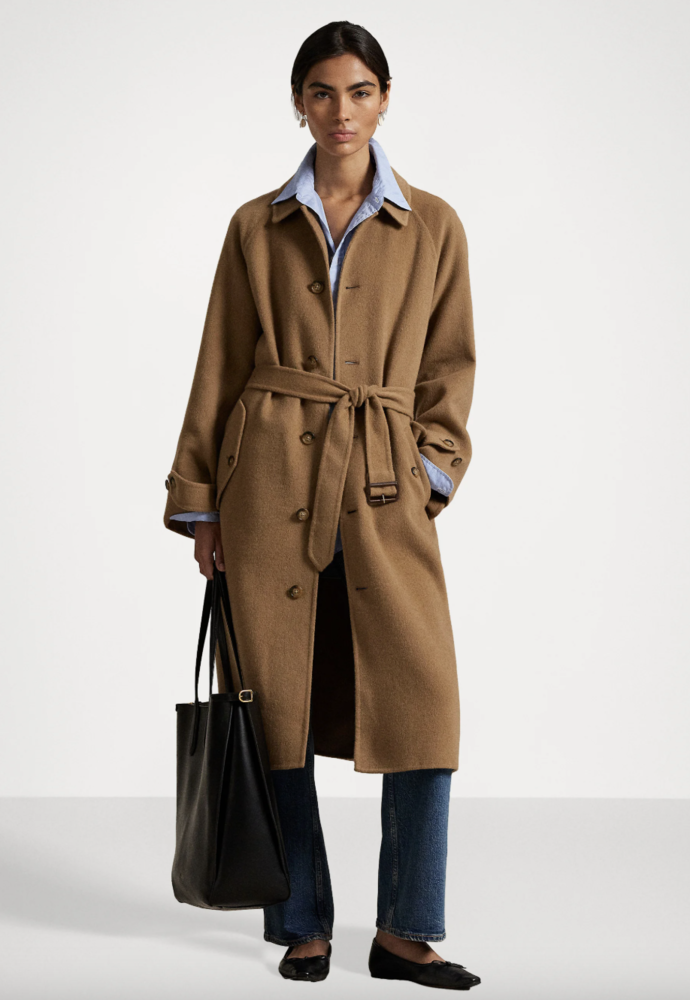 Ralph Lauren TRENCH Camel Coat