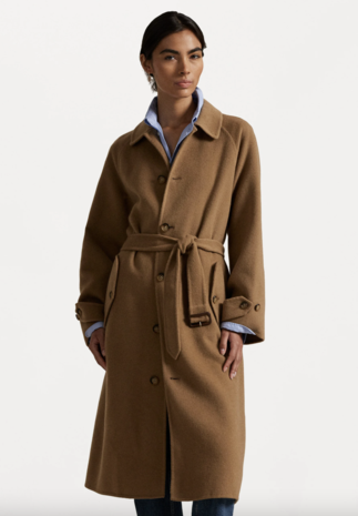 Ralph Lauren TRENCH Camel Coat