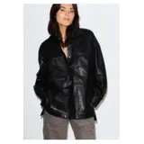 RAIINE ARIA Leather Shirt