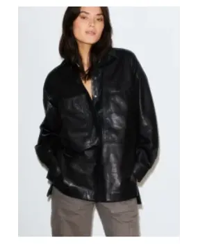 RAIINE ARIA Leather Shirt RAIINE ARIA Leather Shirt