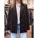 Zadig et Voltaire VASKA Blazer Velvet Dark Chocolate Zadig et Voltaire VASKA Blazer Velvet Dark Chocolate