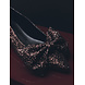Dante6 Abbey bow pointed toe flats