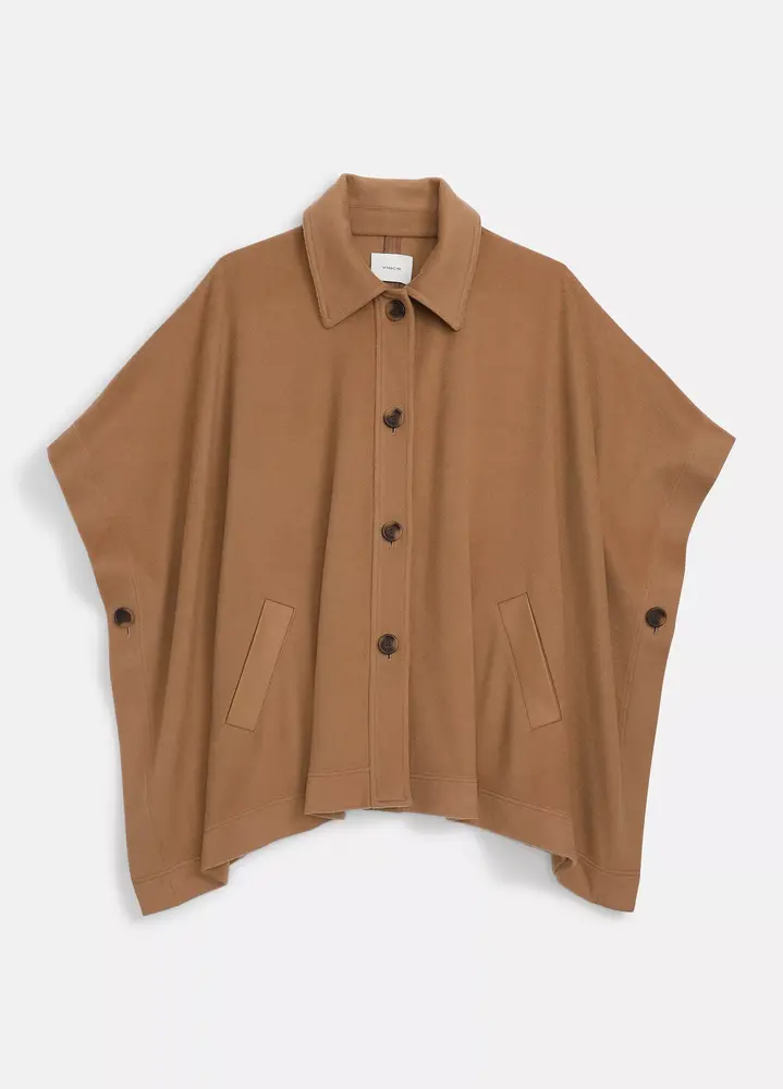 Vince WOOL/CASHMERE CAPE Beige