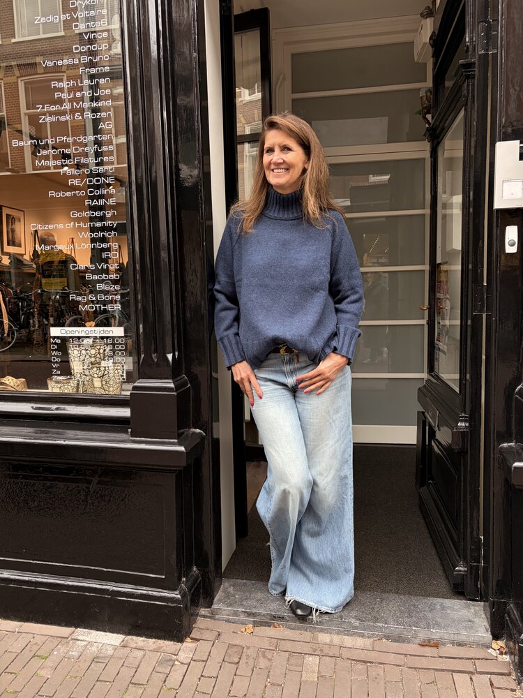 Repeat 104517 Sweater Blauw