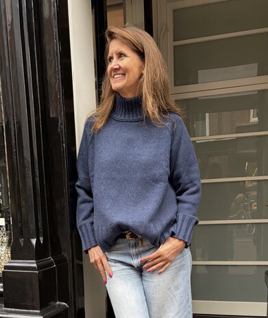 Repeat 104517 Sweater Blauw