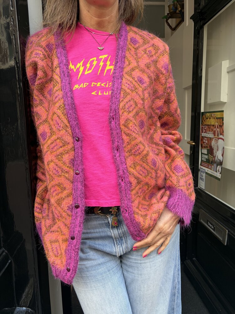 MOTHER THE DOUBLE FACE CARDIGAN (reversible)