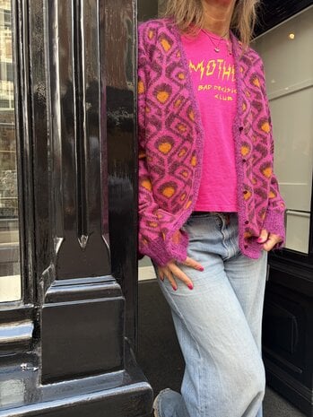 MOTHER THE LIL SINFUL (Superior) FUCSHIA T-Shirt