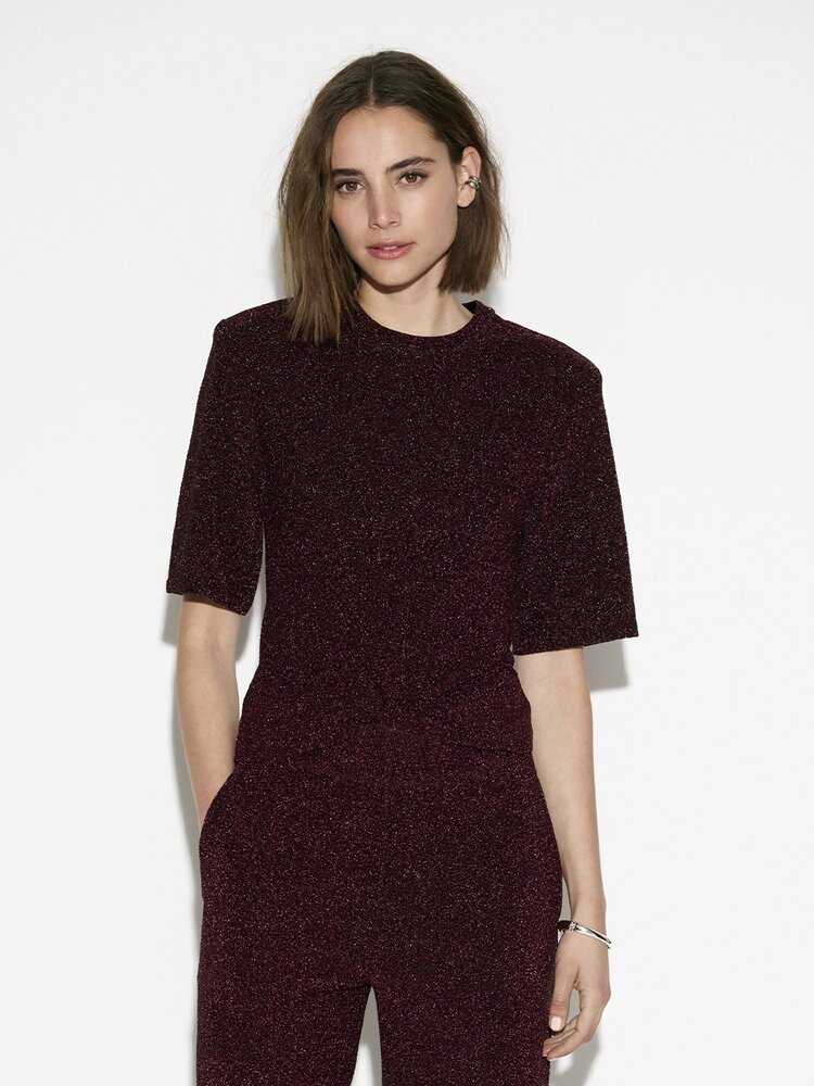 Dante6 Fantina lurex top