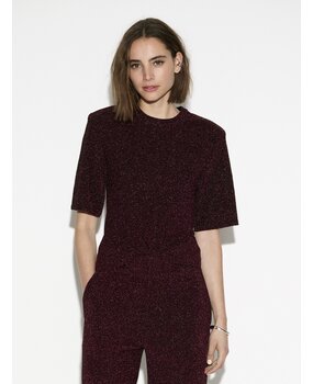 Dante6 Fantina lurex top