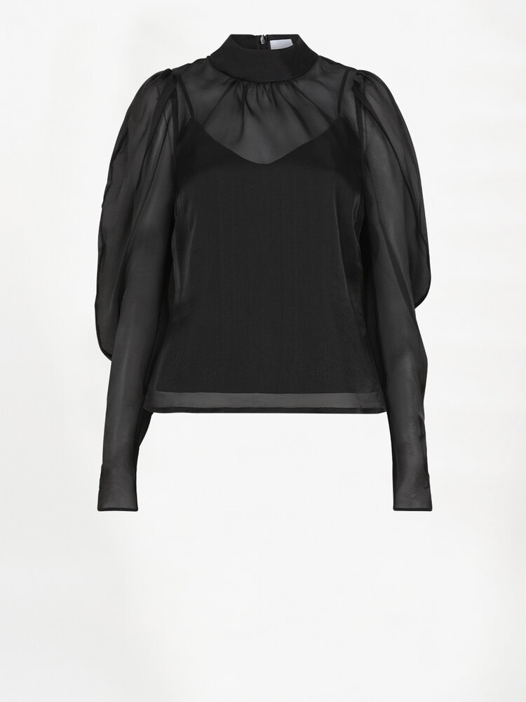 Dante6 Ocean puffy sleeve top