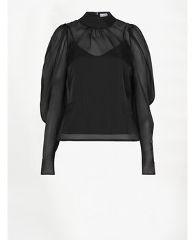 Dante6 Ocean puffy sleeve top