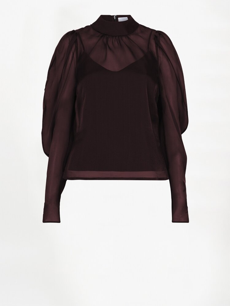 Dante6 Ocean puffy sleeve top