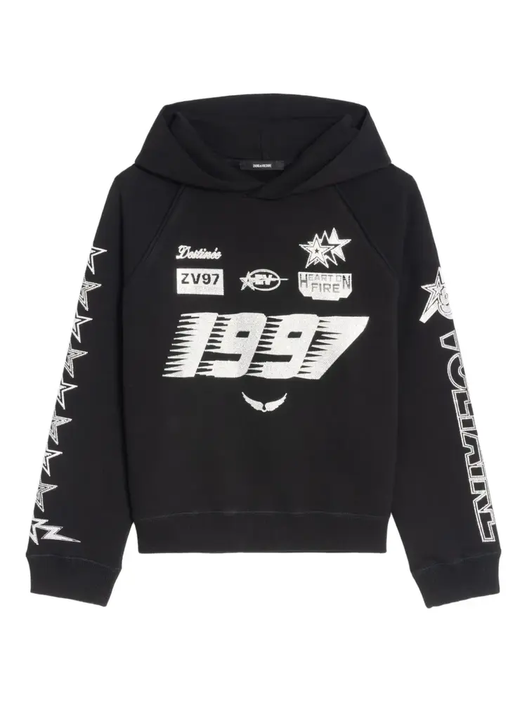 Zadig et Voltaire GEORGYS MO MULTICROSS STRASS Sweater