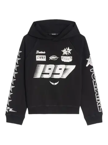 Zadig et Voltaire GEORGYS MO MULTICROSS STRASS Sweater