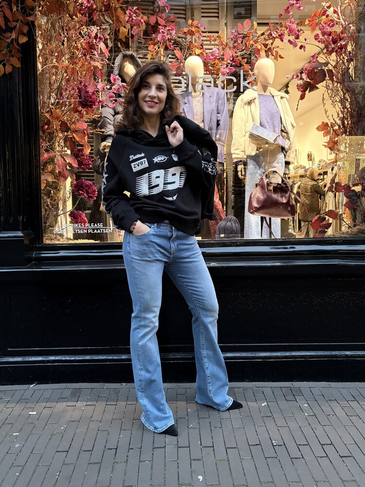 Zadig et Voltaire GEORGYS MO MULTICROSS STRASS Sweater