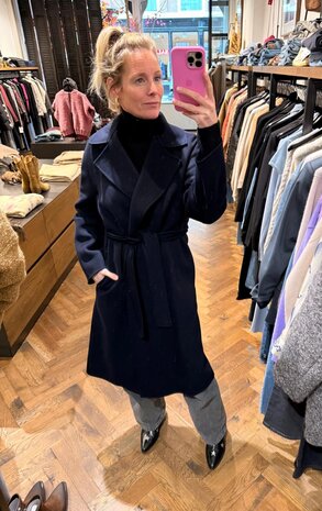 MAX MARA CLES Coat Blu