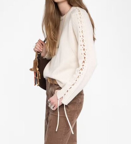 Zadig et Voltaire MALTY LC LACED TRUI