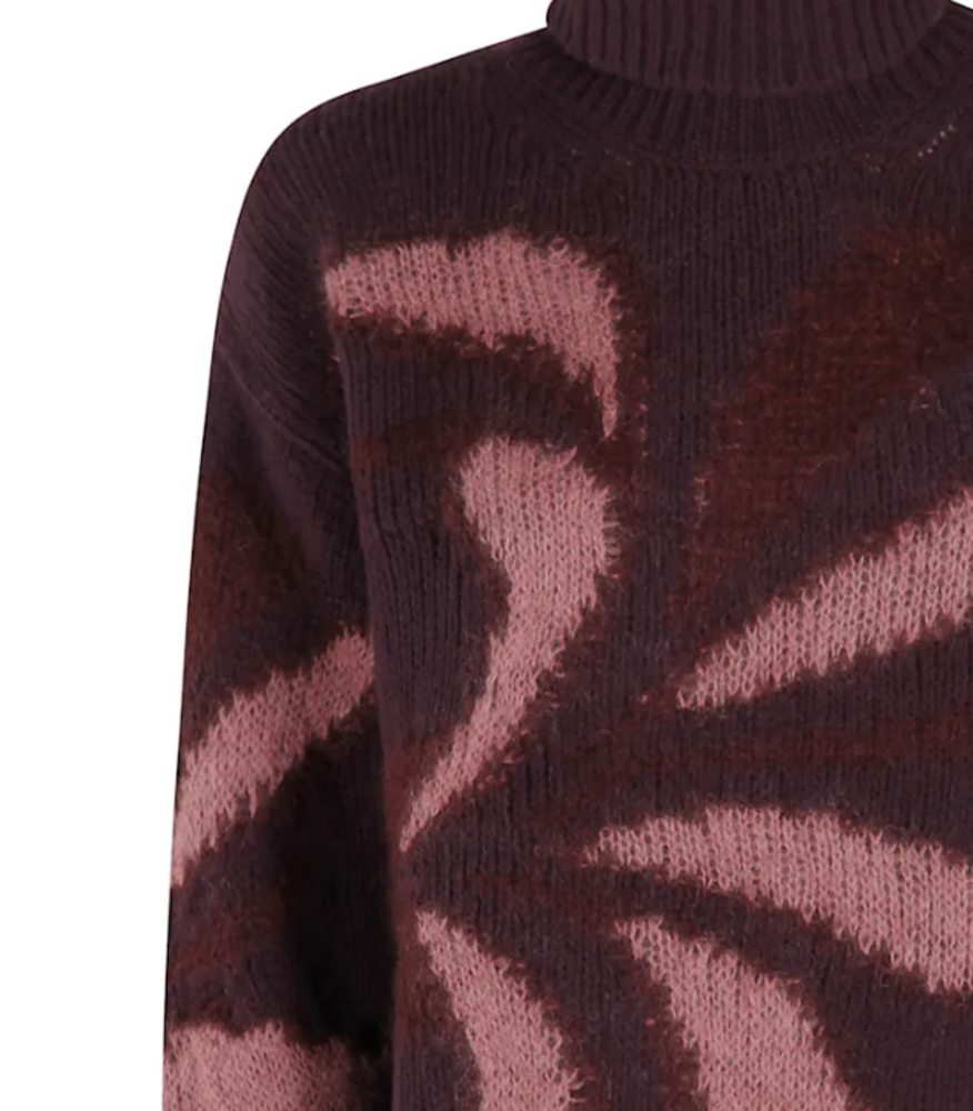 Roberto Collina Dolcevita Intarsio Fiore Trui