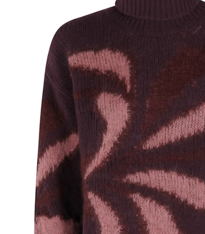 Roberto Collina Dolcevita Intarsio Fiore Trui