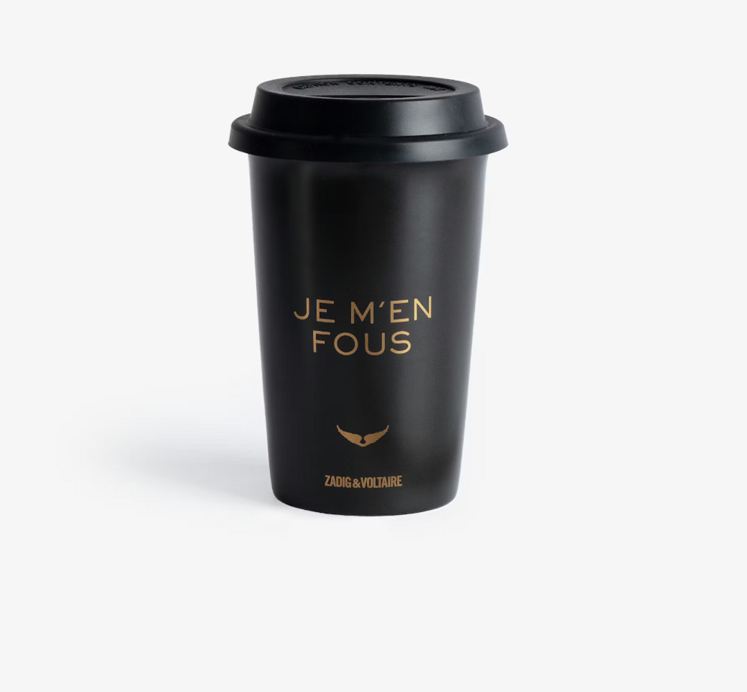 Zadig et Voltaire Joy Coffee Mug Zwart Goud