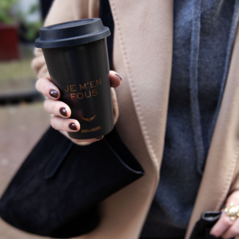 Zadig et Voltaire Joy Coffee Mug Zwart Goud