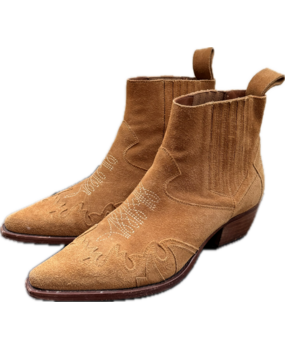 PRELOVED PRELOVED laarsjes Zadig et Voltaire camel - maat 38 PRELOVED PRELOVED laarsjes Zadig et Voltaire camel - maat 38