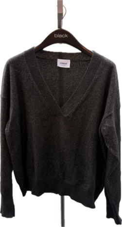 PRELOVED PRELOVED trui Dondup zwart met glitter - maat IT42 (NL38)