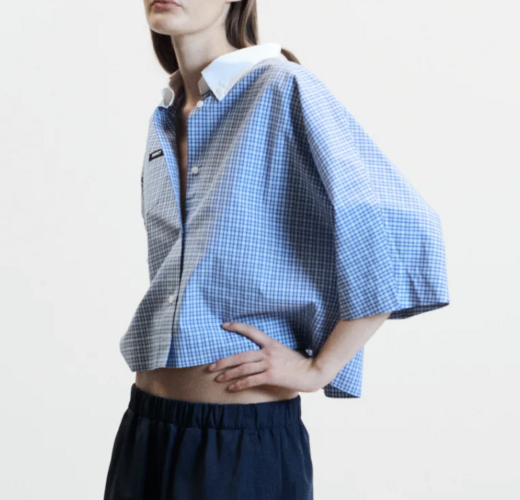 Johny SHIRT BERRY BLUE CHECK