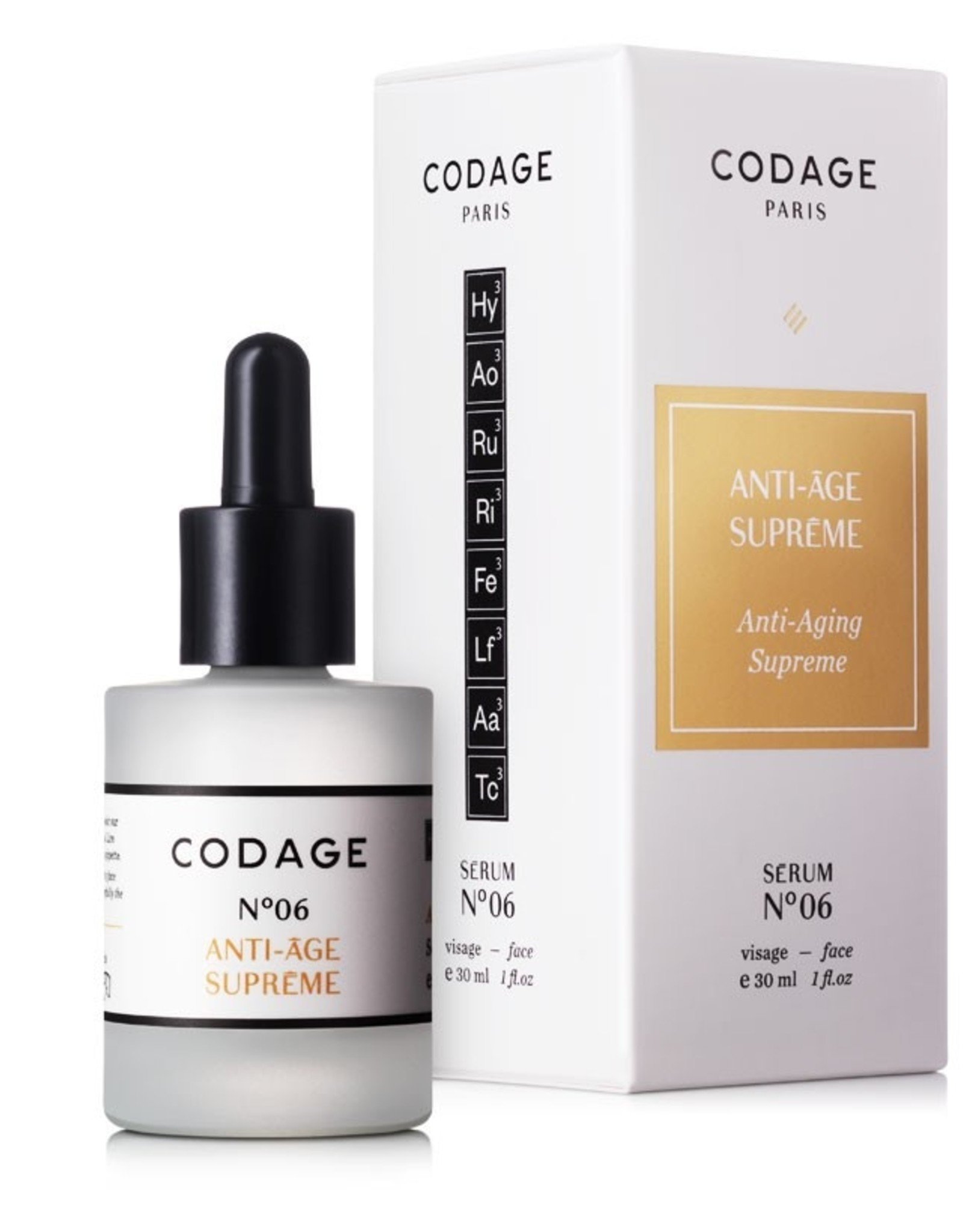 Codage Paris Serum N 06 Anti Aging Supreme The Salon The Salon