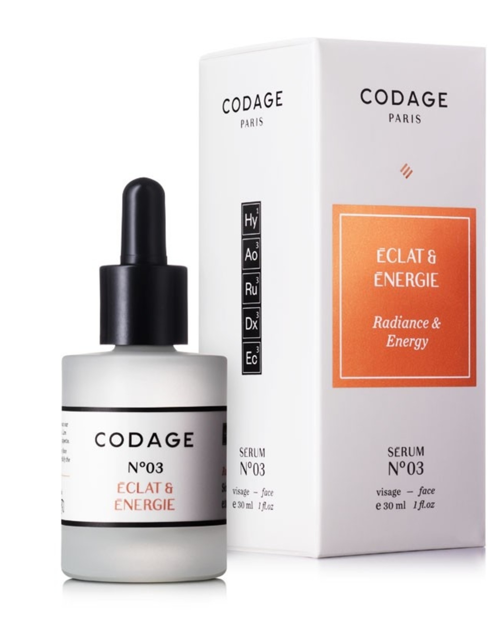 Codage Paris CODAGE PARIS- SERUM N°03 Radiance & Energy 30ML