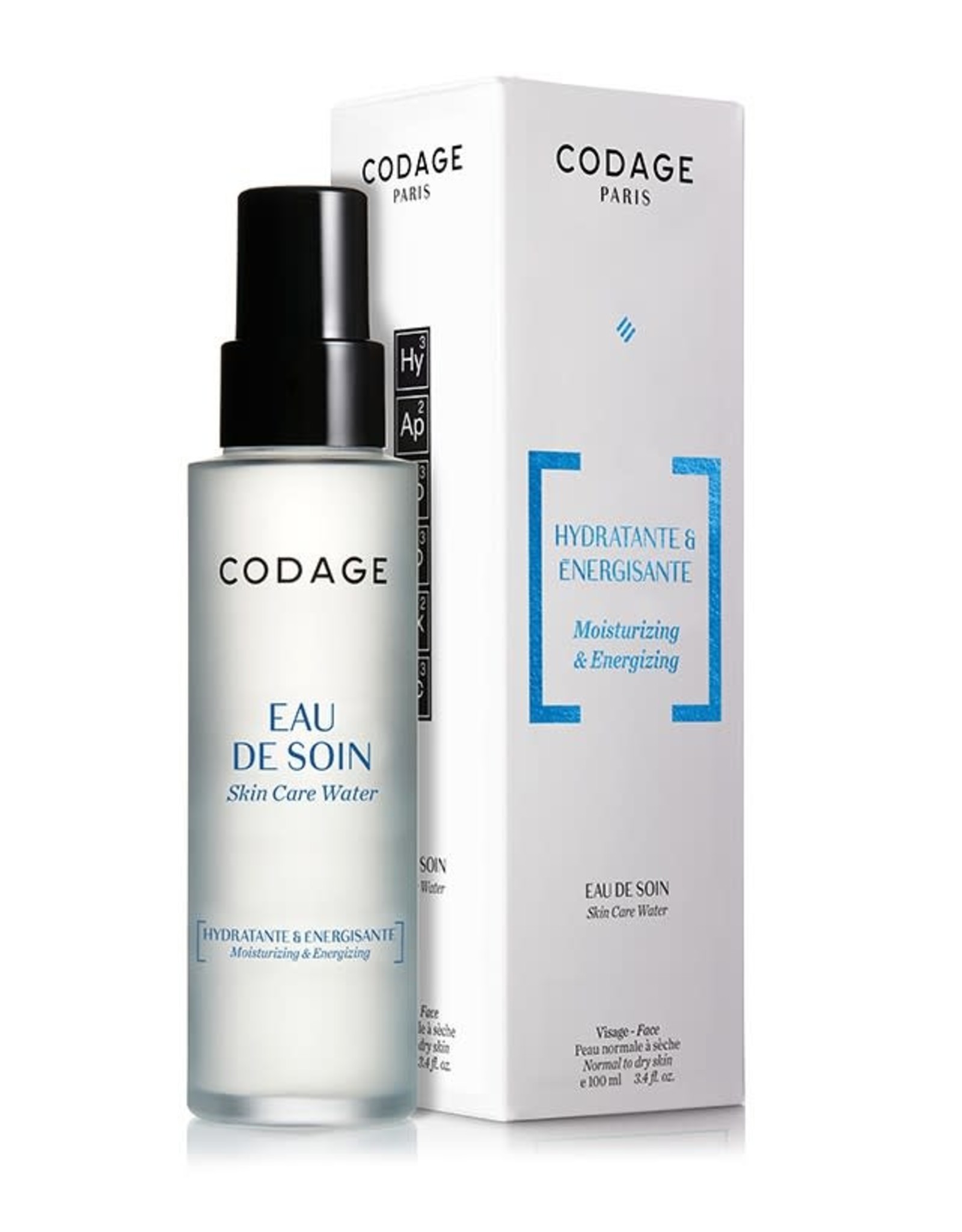 Codage Paris CODAGE PARIS  SKIN CARE WATER - Moisturizing & Energizing 100ML