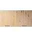 Salontafel ovaal eiken met zwarte stalen 3D matrix  kruispoot | 130x65x42 cm