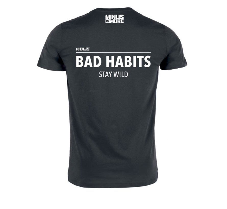 BAD HABITS STAY WILD T-SHIRT