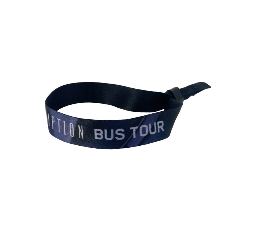 Radical Redemption bustour wristband