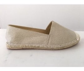 Jane and Fred.com Espadrilles goud 37
