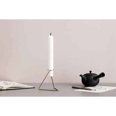 Moebe Moebe candleholder brass