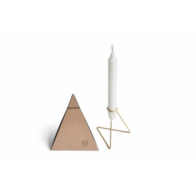 Moebe Moebe candleholder brass