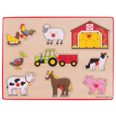 Greentoys Puzzle farm