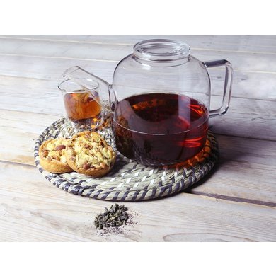 Gusta Gusta theepot glas Fika 3 liter