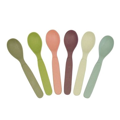 Zuperzozial Bamboo cutlery set of 6 dawn