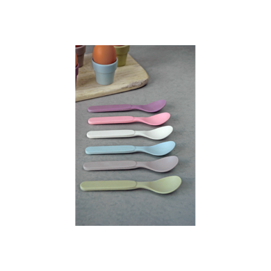 Zuperzozial Bamboo cutlery set of 6 dawn