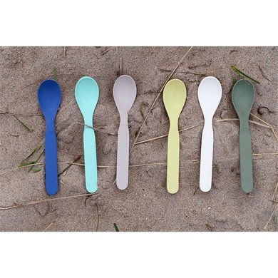 Zuperzozial Bamboo cutlery set of 6 dawn