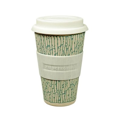 Zuperzozial Bamboo cruising travel cup print